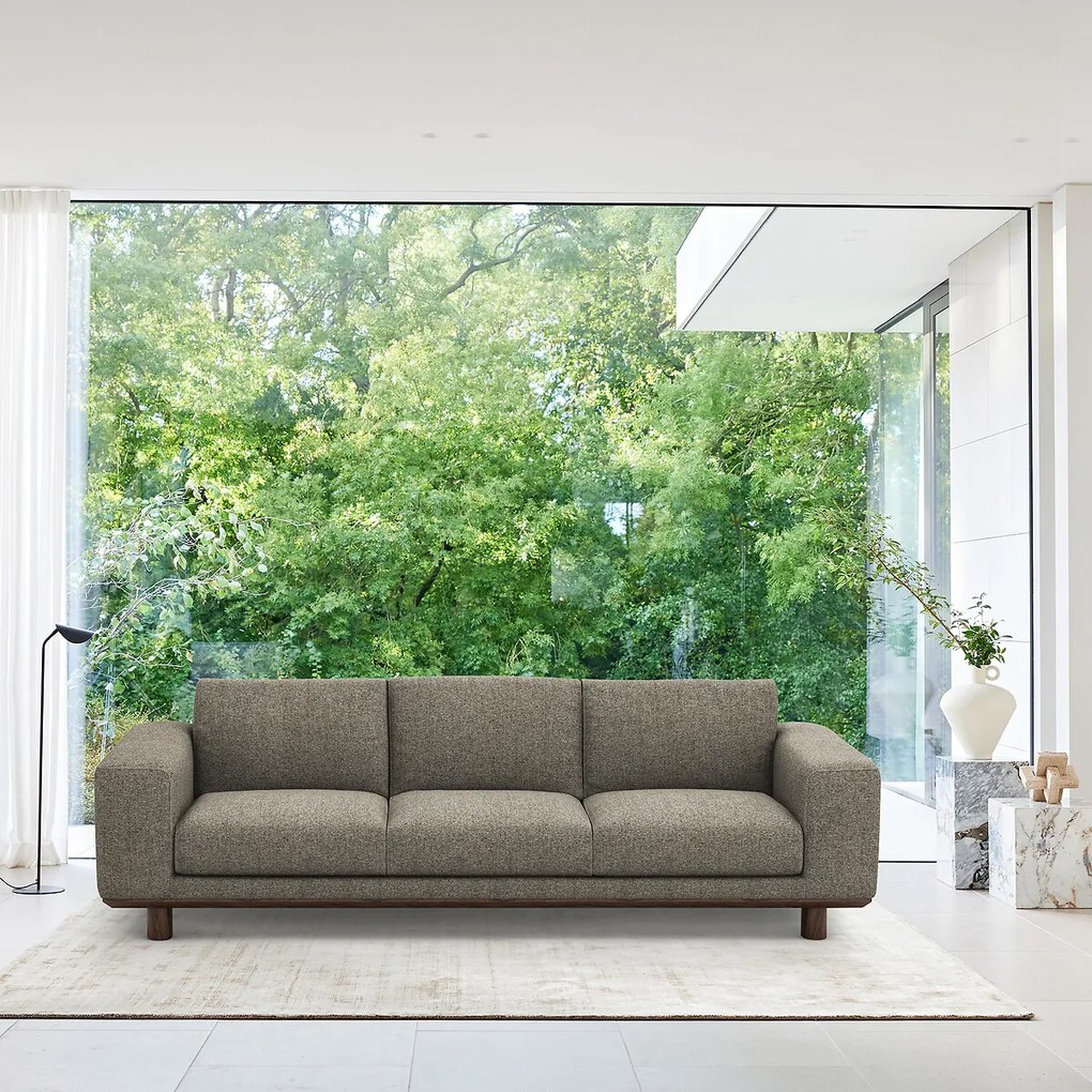 3- of 4-zits bank, tweed, Cerea