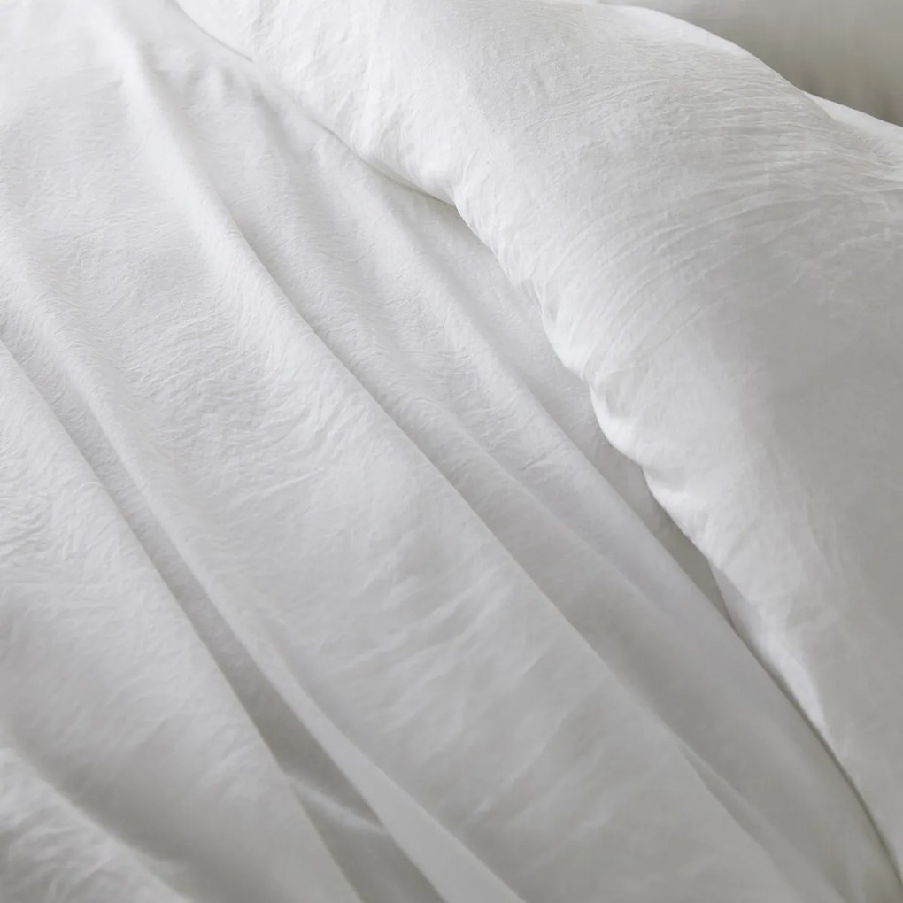 Bedset in gewassen microvezel, recycled polyester
