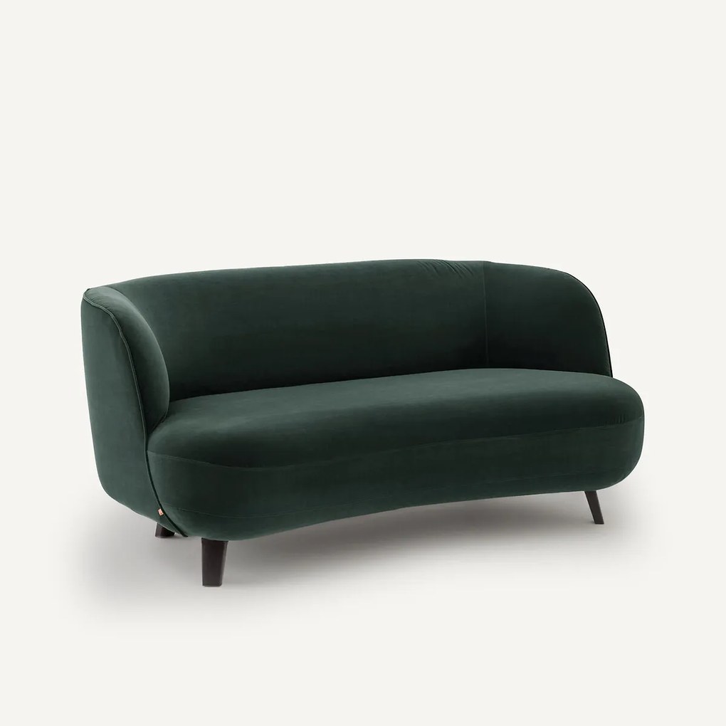 XS Sofa, in fluweel, ROSEBURY, ontwerp door Emmanuel Gallina