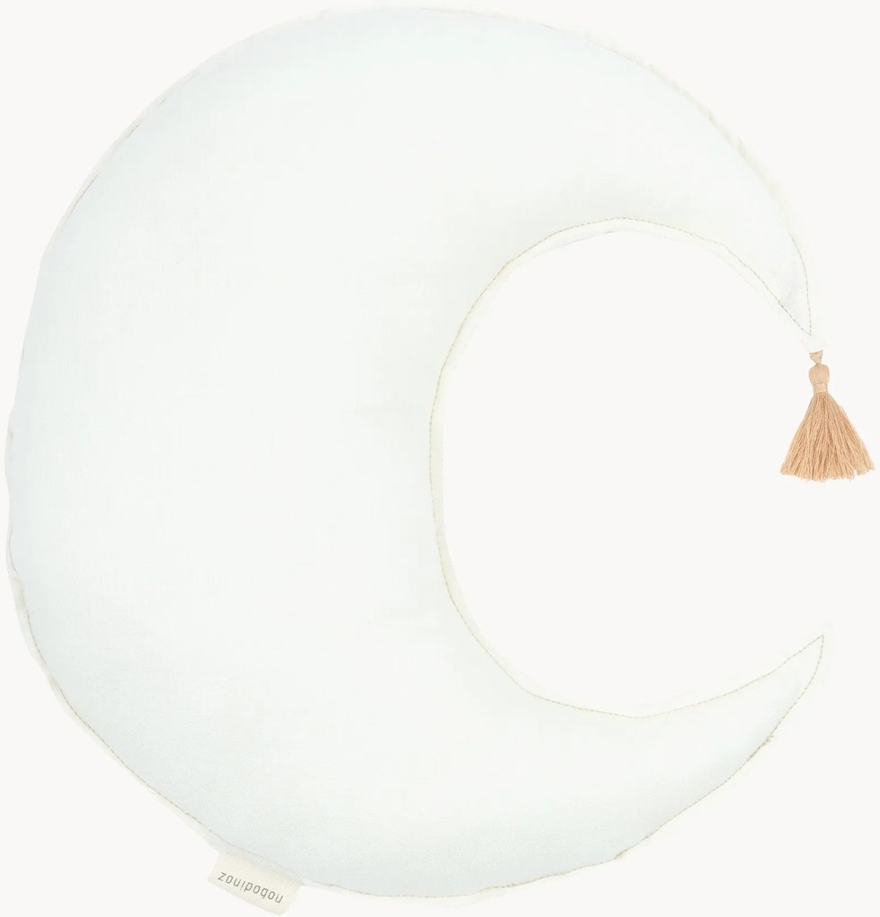 Geborduurd kinderkussen L1N0 van linnen