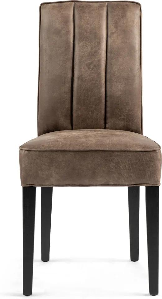 Rivièra Maison - The Jade Dining Chair, pellini, coffee - Kleur: bruin