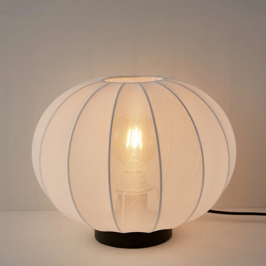 Tafellamp van metaal en gaas, Aldo