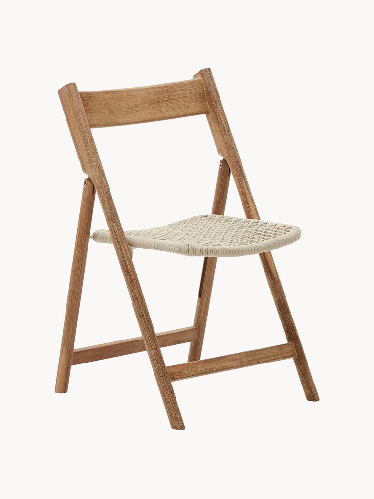 Opvouwbare acaciahouten tuinstoelen Dandara, 2-delig