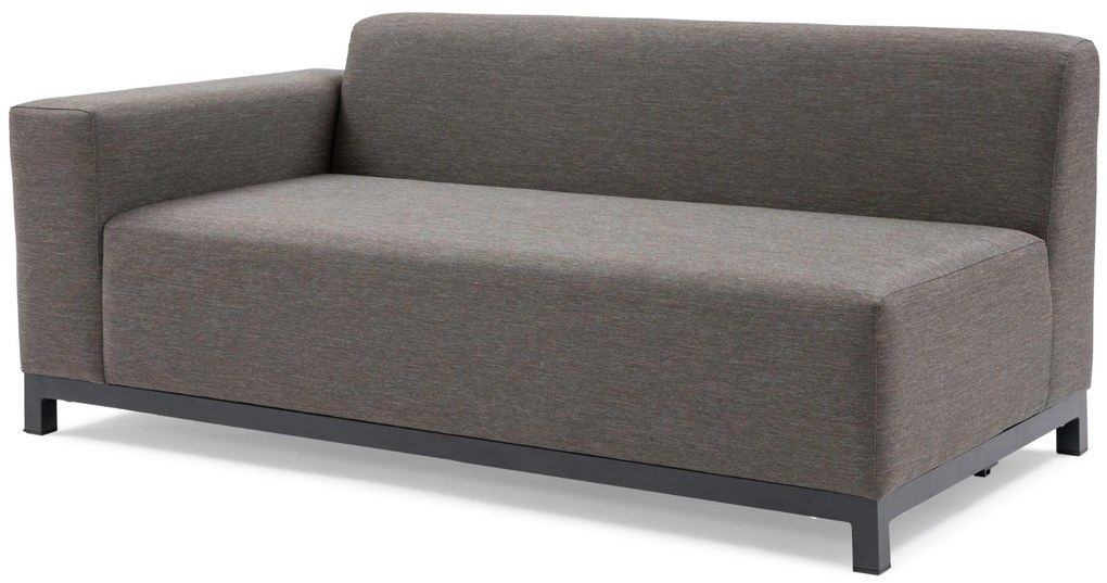 Hoek loungeset 6 personen Outdoor textiel Grijs De Laan Projects