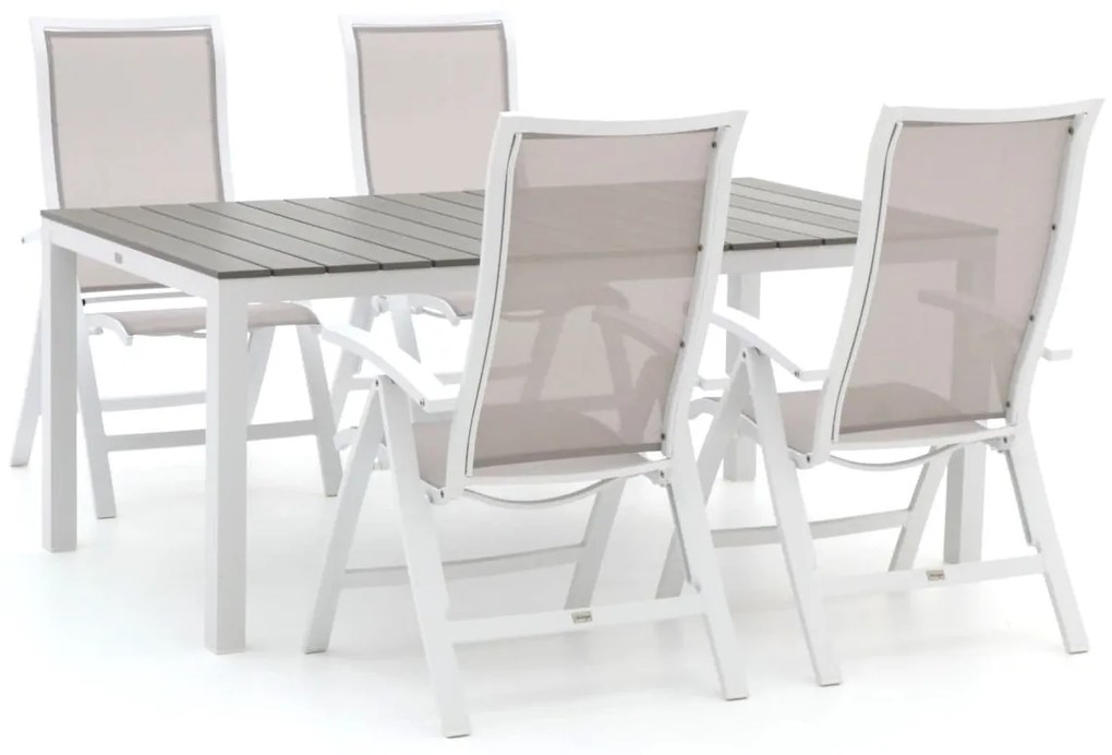 Bellagio Lugo/Fidenza 183cm dining tuinset 5-delig verstelbaar