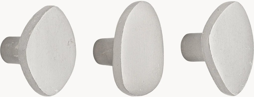Metalen wandhaken Ferri, 3-delig