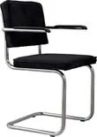 Zuiver Armstoel  Ridge Rib - Zwart