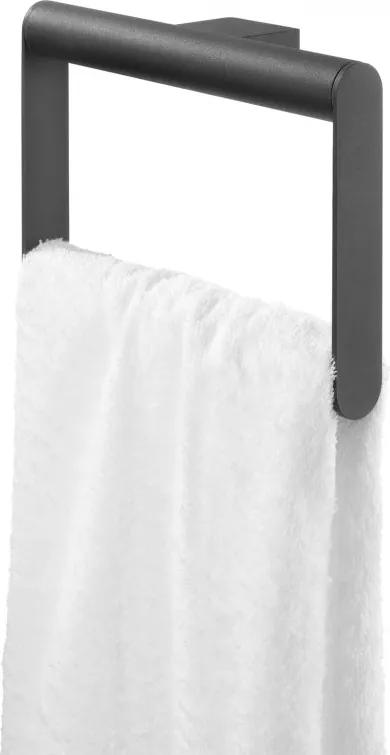 Bold handdoekring 23,3x6,4x15,9 cm, zwart