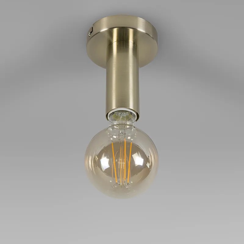 Moderne plafondlamp goud 13 cm - Facil