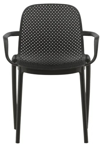 Jörn Eetkamerstoel - Annika - Zwart - Kunststof - Jörn