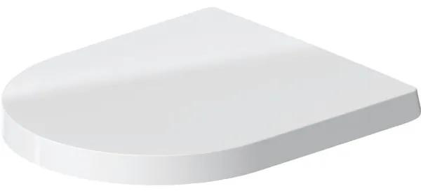 Duravit ME by Starck WC-zitting 43.8x37.4x5.1cm compact met softclose met quickrelease Kunststof wit Glanzend OUTLETSTORE 0020190000