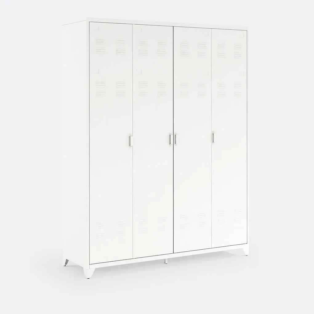 Metalen kast, 4 deuren, Hiba