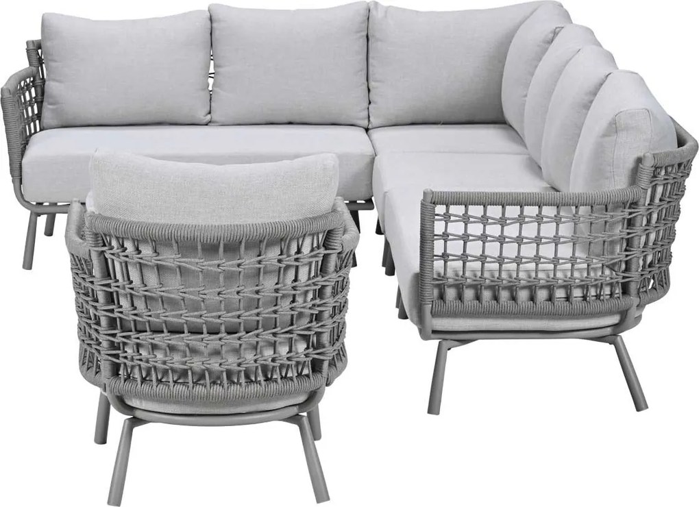 Garden Impressions Maud loungeset 7-delig - taupe
