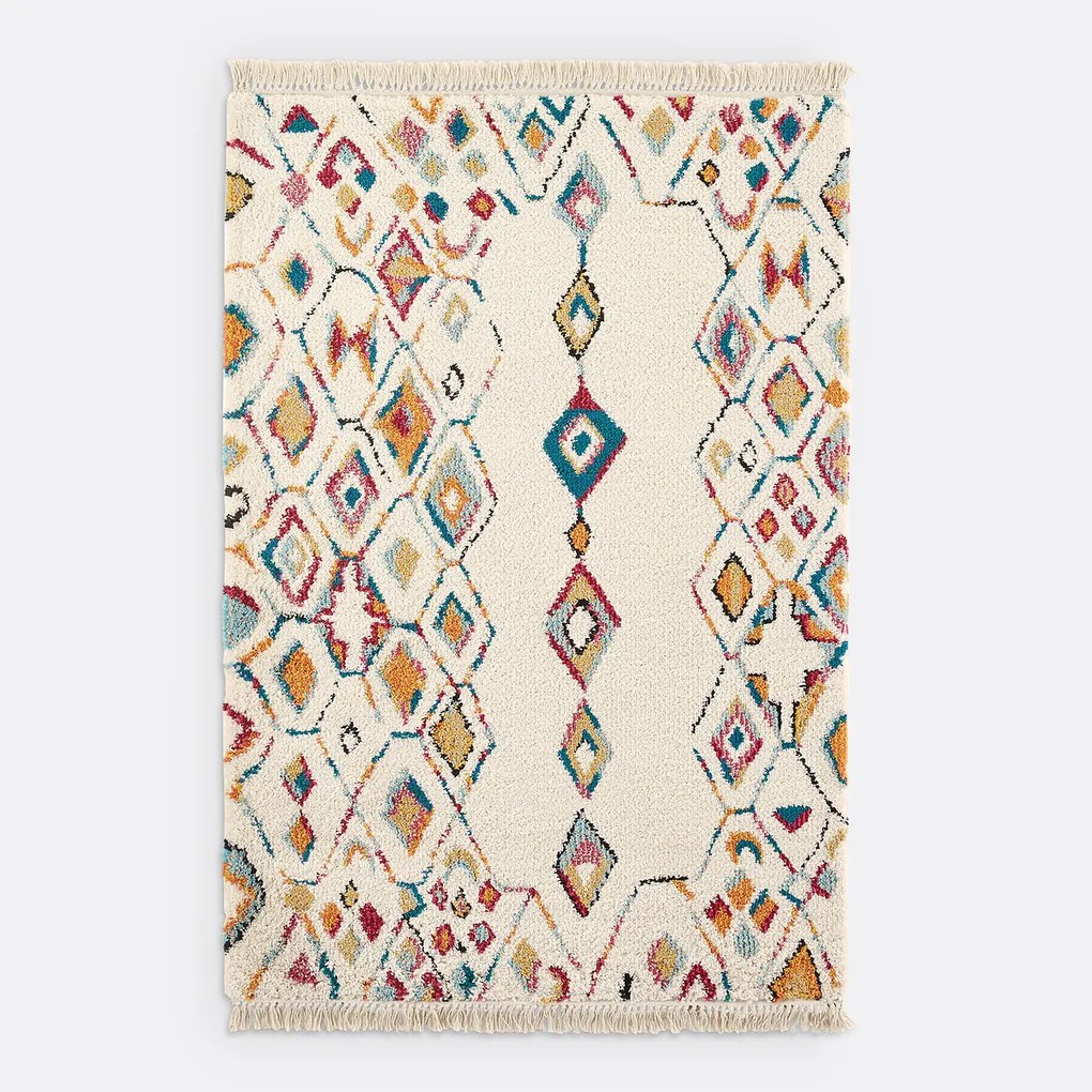 Gekleurd berber vloerkleed, Taneti