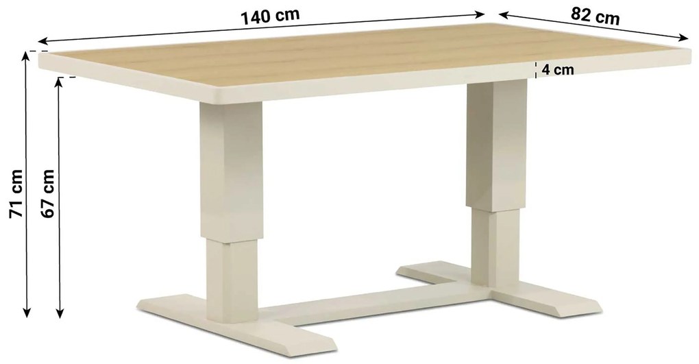 Hoek loungeset 6 personen Aluminium Taupe Lifestyle Garden Furniture Evora
