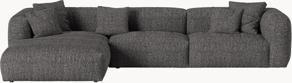 Modulaire bouclé hoekbank Martina