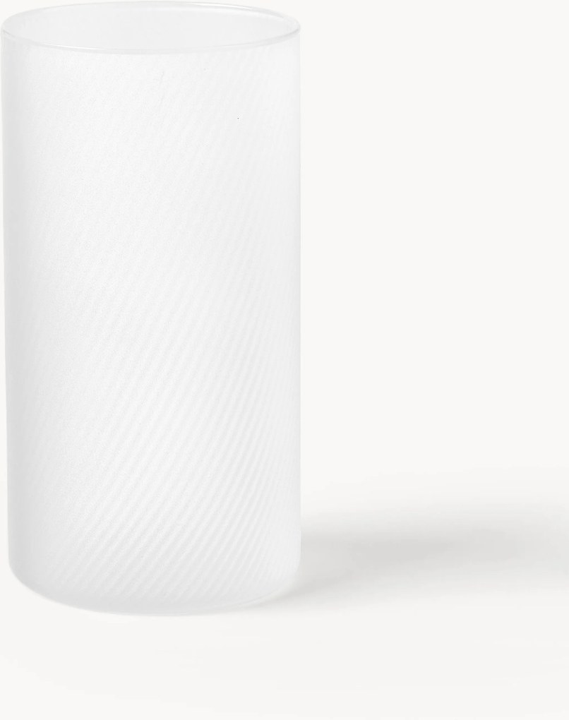 Mondgeblazen longdrinkglazen Limon, 4-delig