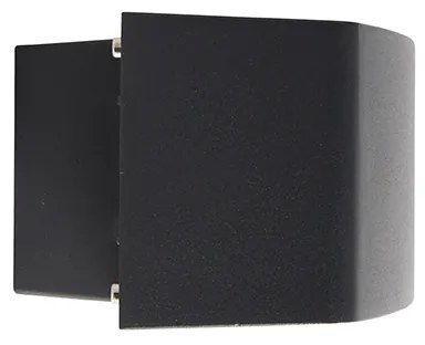 Modern buitenwandlamp grafiet 14,3 cm IP44 - Latina