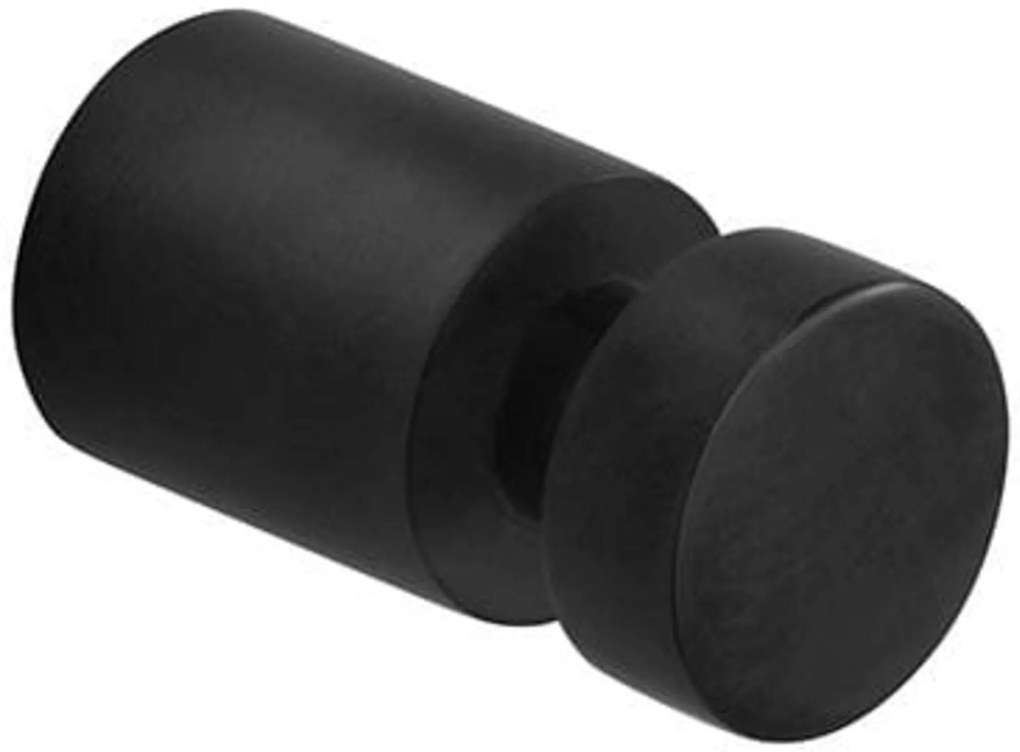 Pressalit Interio handdoekhaak 2 stuks 1,9cm mat zwart