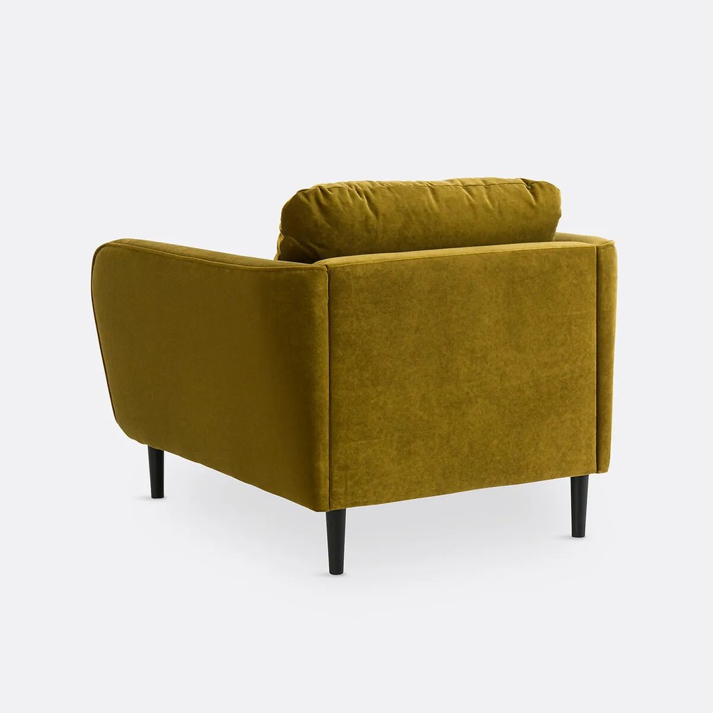 Fauteuil in fluweel, Amy