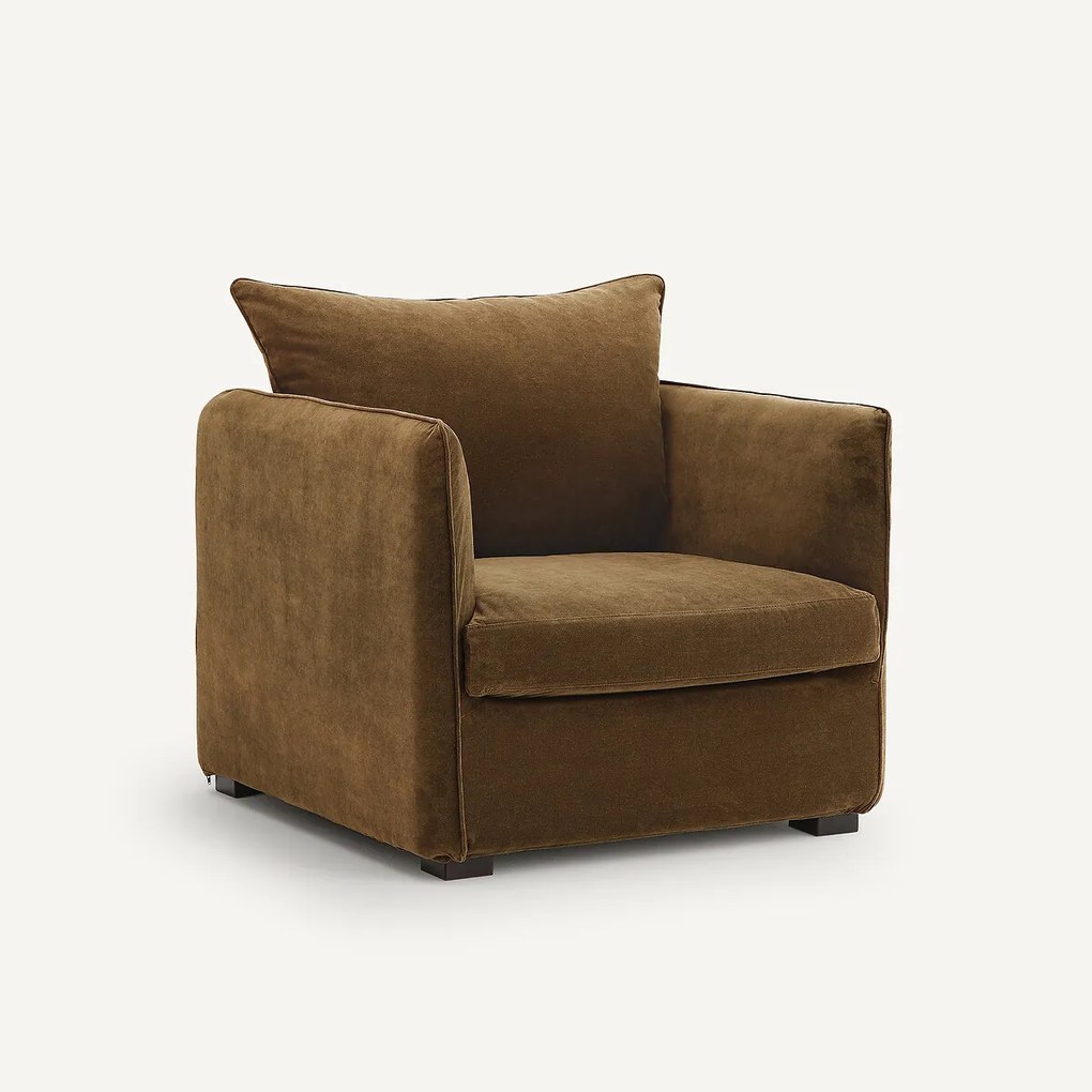 Fauteuil in fluweel, Neo Chiquito