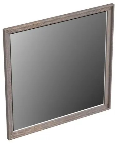 Forzalaqua Reno 2.0 spiegel 80x80cm Vierkant zonder verlichting met frame Massief Eiken Silver Grey 8071755