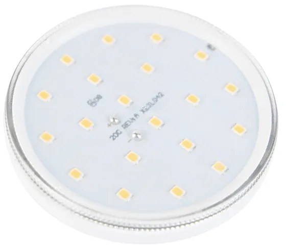 Set van 5 GX53 3-staps dimbaar in kelvin LED lampen 3W 350 lm 3000-6500K