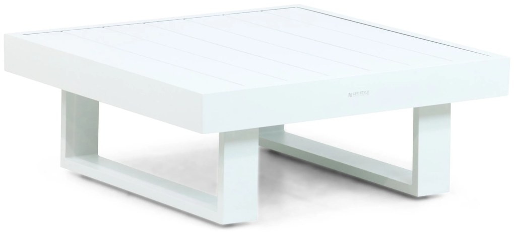 Hoek loungeset 5 personen Aluminium Wit  Lifestyle Garden Furniture Lorenzo