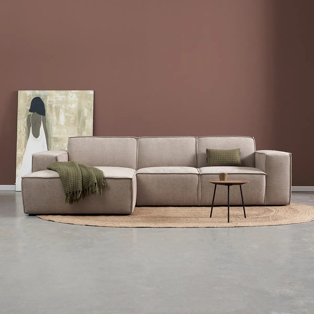 PEPP Interiors Play Beige Bank Met Chaise Longue Links Tesla 2003