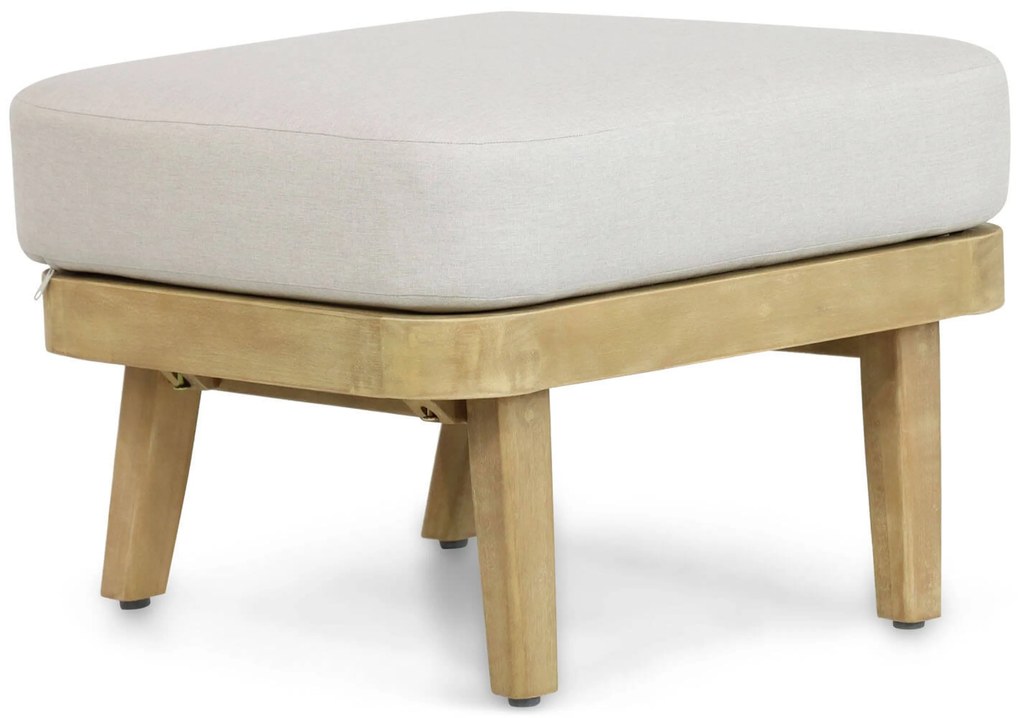 Bistroset 2 personen Teakhout/rope Naturel teak Coco Napoli