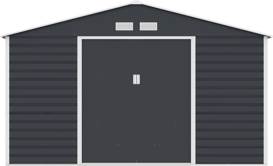 Metalen tuinhuisje Lahti 3.4 x 3.9 m Store Boss antraciet