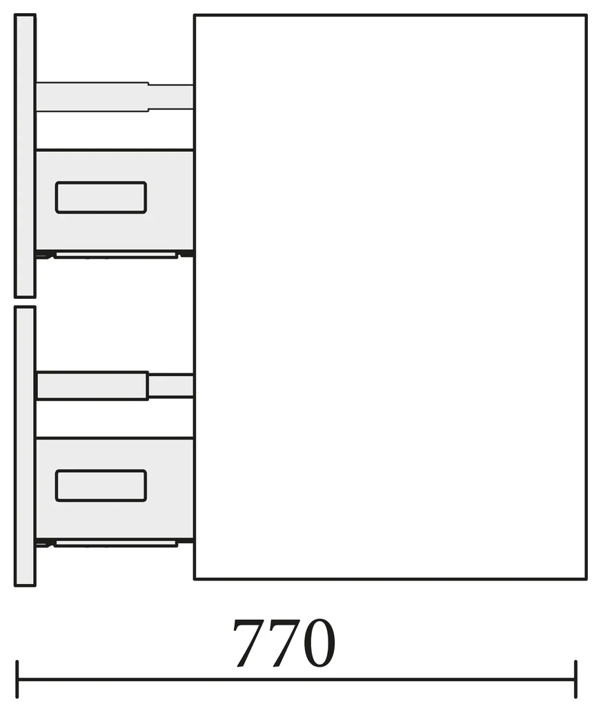 Muebles Mam badmeubel 120cm links wit mat met wastafel mineraalmarmer wit glans met kraangat