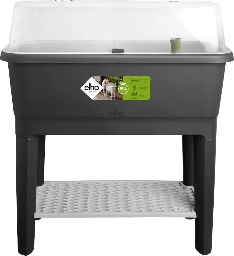 elho kweektafel - Noa - Zwart - 79cm x 39cm x 94cm