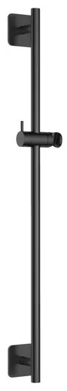 Hotbath Gal Verstelbare glijstang 100 cm Geborsteld Gunmetal PVD GL311BGP