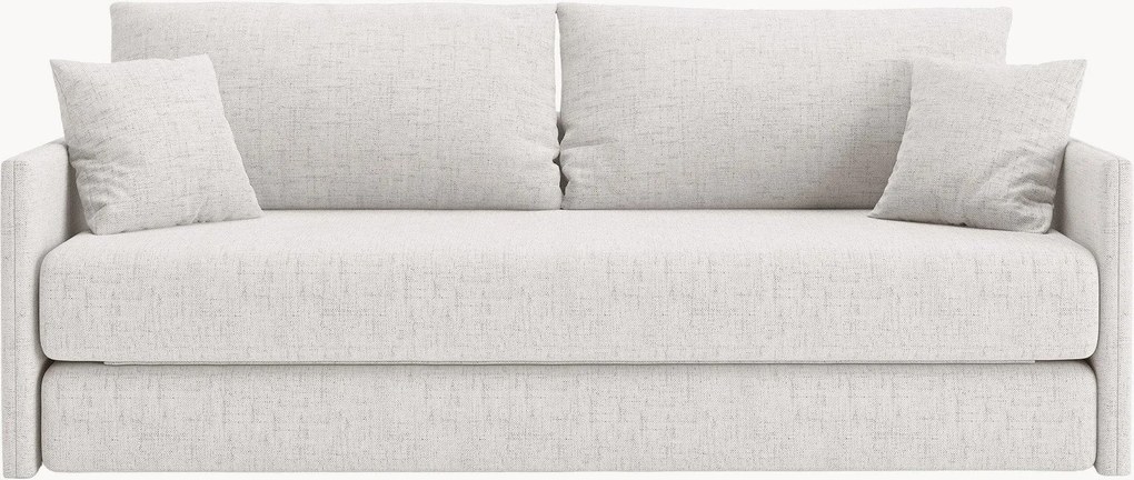 Chenille slaapbank Shannon (3-zits), B 209 cm