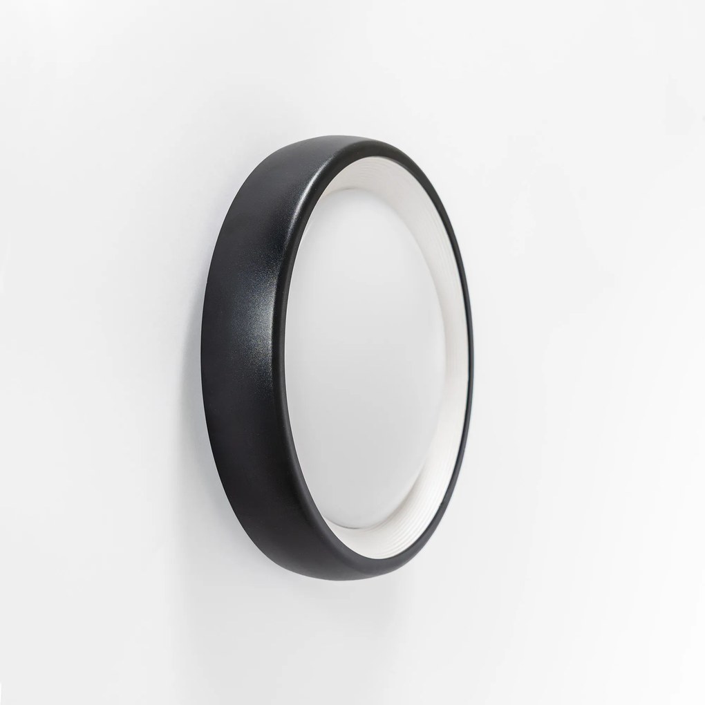 Flint Muurlamp Zwart Small