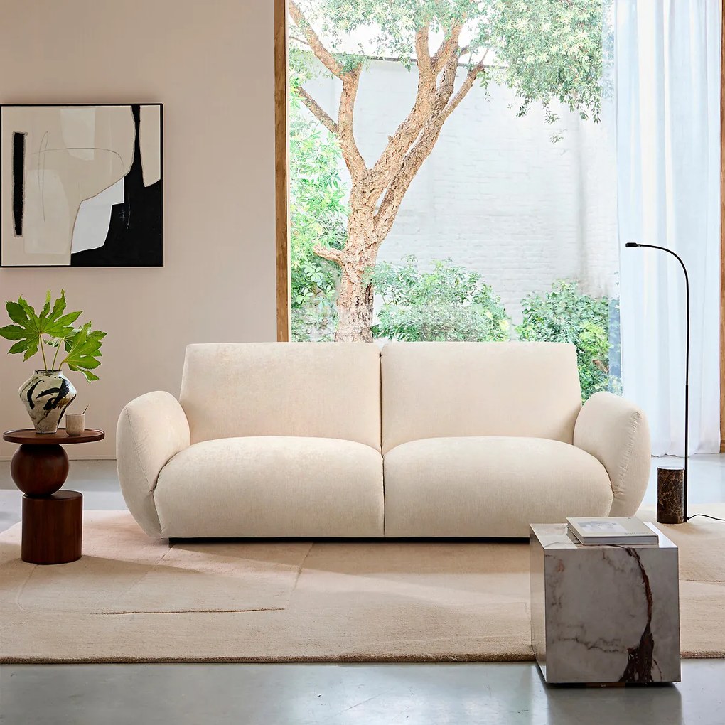 Chenille fluwelen bank, Spogano