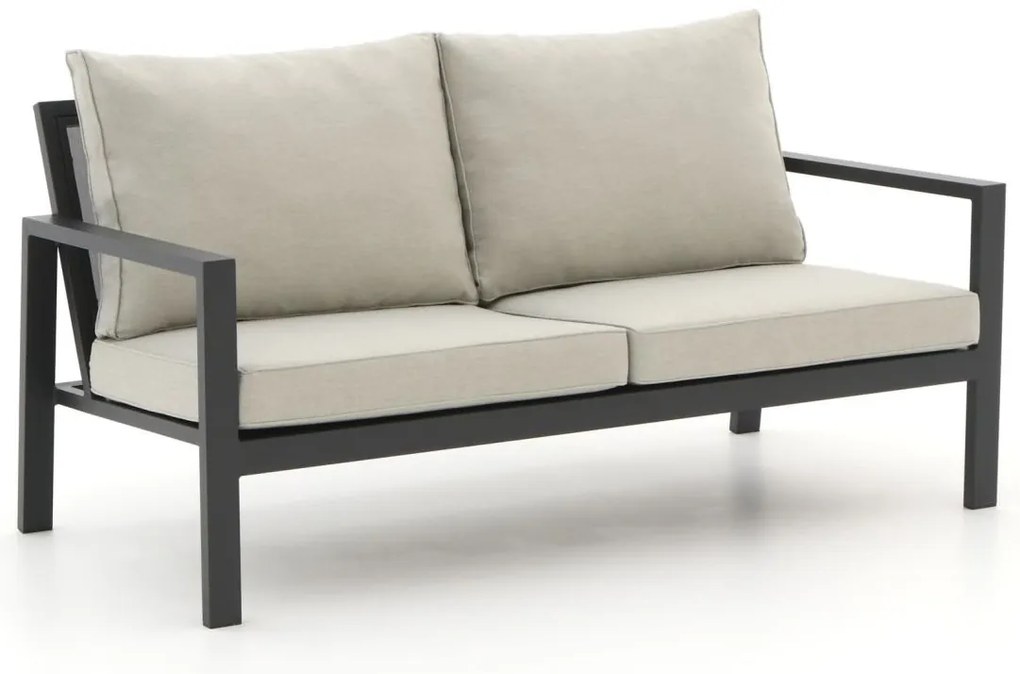 + 15% kassakorting | Loungebank Tuin Manifesto   | Aluminium | 2 personen | Tuinbank Grijs | 168cm | Incl. kussens | Kees Smit Tuinmeubelen
