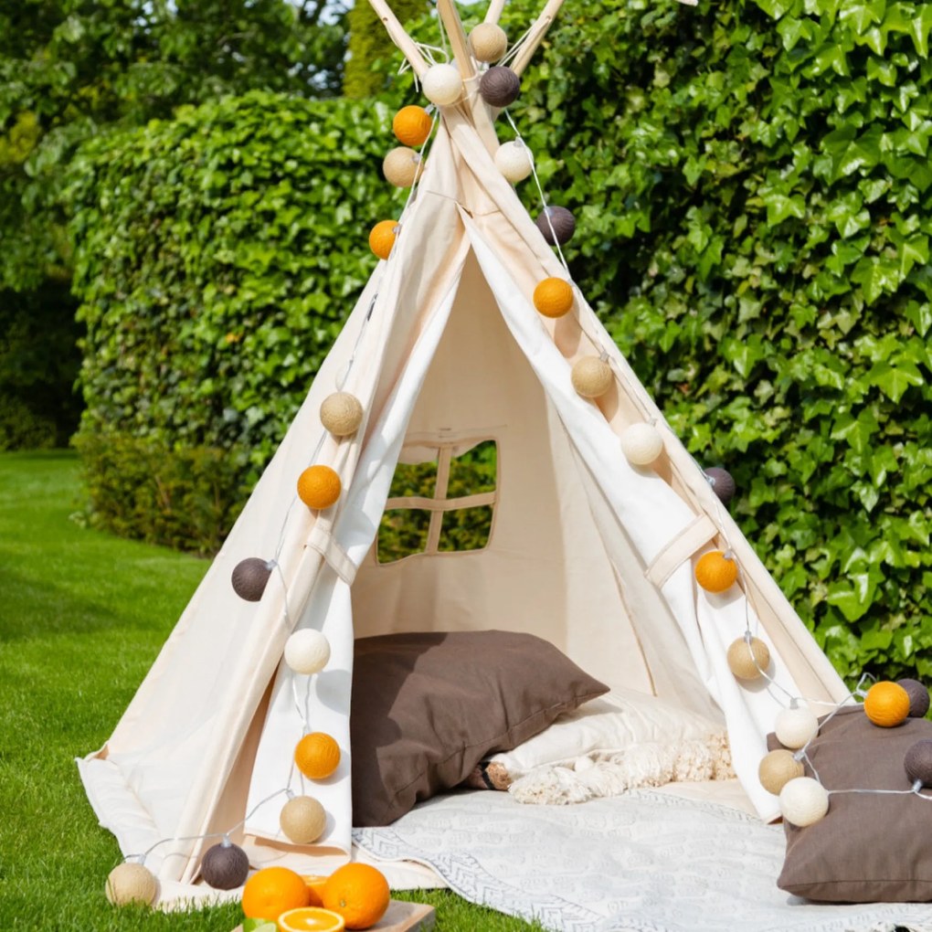 Cotton Ball Lights Outdoor lichtslinger - Starter Kit - Sol