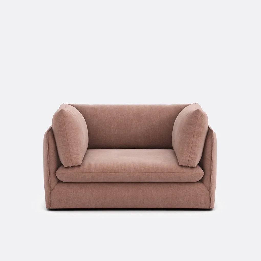 XL fauteuil in structuurstof, Malo