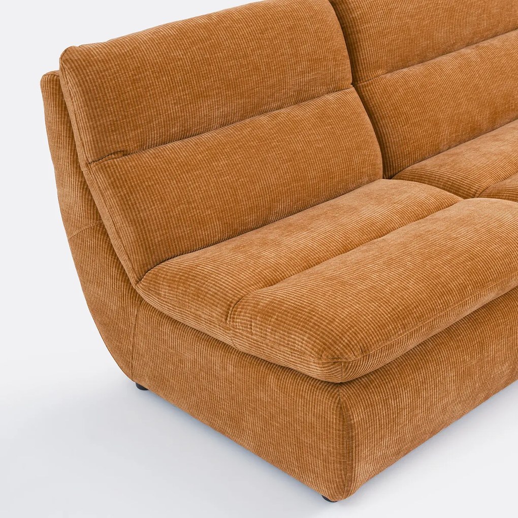 ERABLE 2-zits bank van reliëffluweel