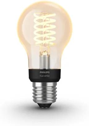 Philips Hue E27 LED Filament Lamp 7W, Extra Warm Wit