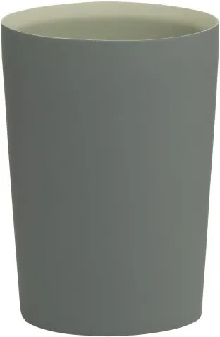 Beker Sealskin Two Tone Polyresin Grijs 7.2x10cm