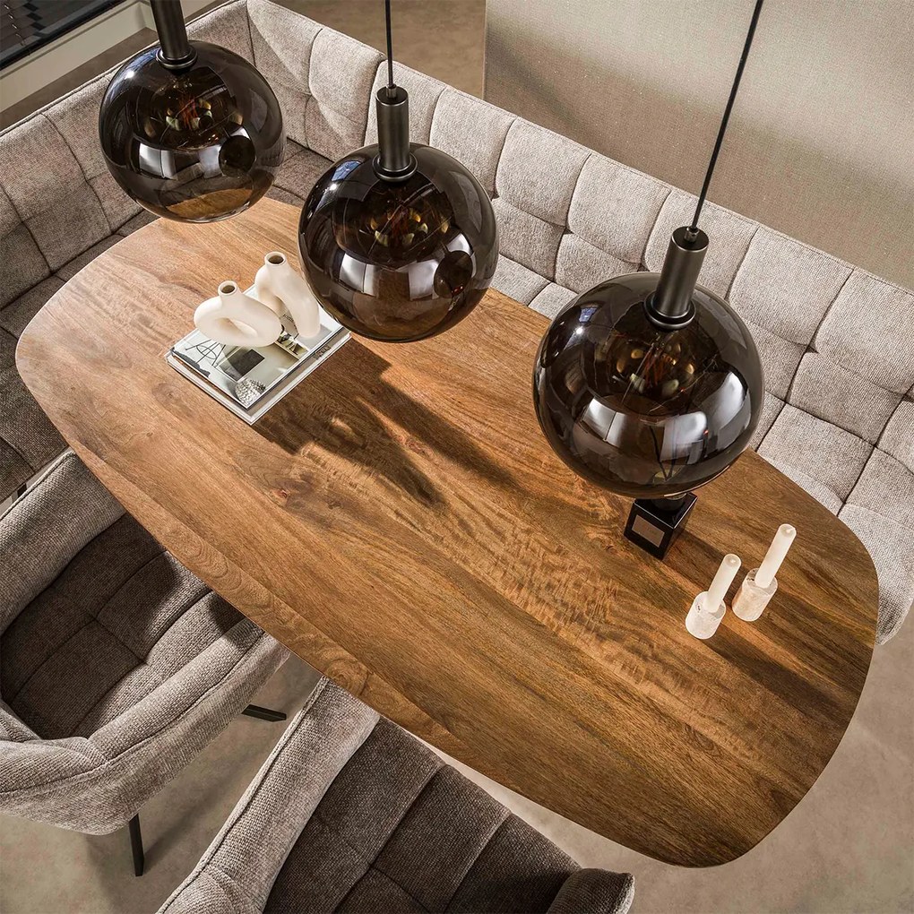 Hanglamp Tricolore 3-lichts Bruin