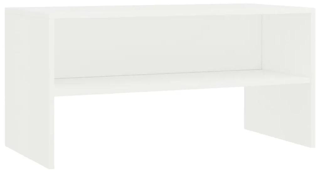 vidaXL Tv-meubel 80x40x40 cm bewerkt hout wit