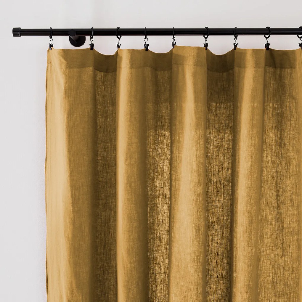 Gordijnpand in gewassen linnen, Onega