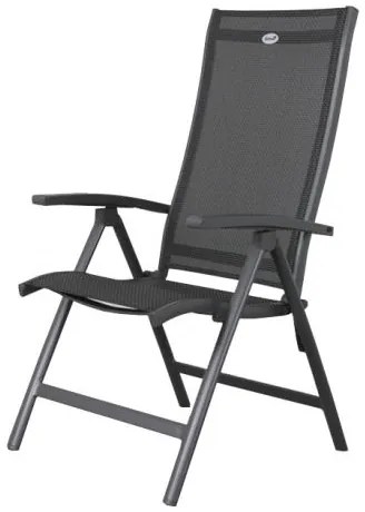 Hartman Salvatore/Kings 4-persoons verstelbare tuinset 180x100 cm. - Antraciet