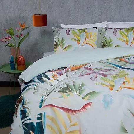 Fresh & Co Floral Paradise Lits-jumeaux (240 x 200/220 cm + 2 kussenslopen) Dekbedovertrek