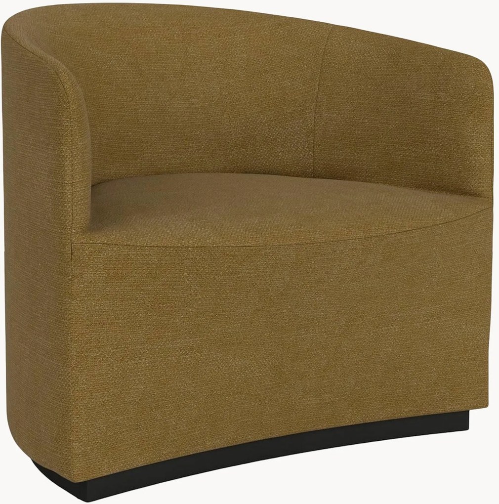 Bouclé loungefauteuil Tearoom