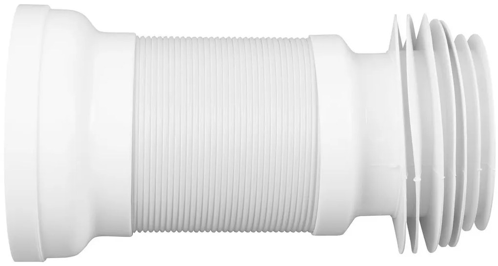 Bruckner flexibele wandclosetbocht uitschuifbaar 27,5-55cm